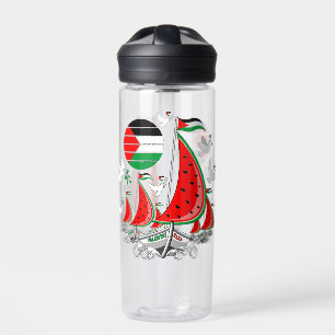 Freedom Global Sumud Flotilla Boats to Gaza Water Bottle