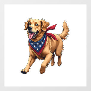 Freedom Golden Retriever Vintage Engraving Shirt 4