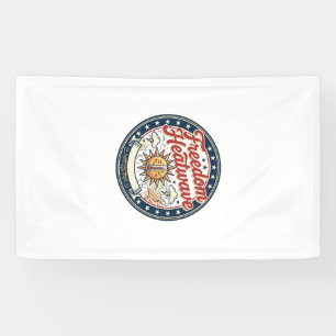 Freedom Heatwave Patriotic Patriotic Weather Summe Banner