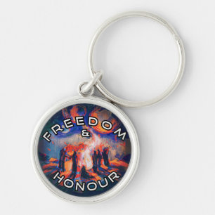 Freedom & Honour Key Ring