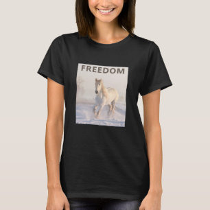 Freedom Horse (dark) T-Shirt