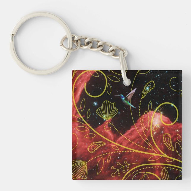 Freedom - Hummingbird Key Ring (Front)