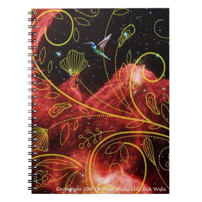 Freedom - Hummingbird Notebook (Front)