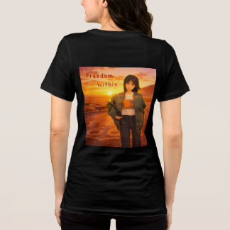 Freedom I  Route 66 Women's T-Shirt Tri-Blend Shirt