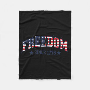 Freedom, Independence Day, 4th Of July, Usa Fleece Blanket