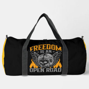 Freedom Is An Open Road Duffle Bag