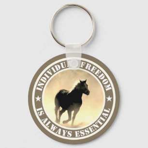 Freedom is Essential Key Ring