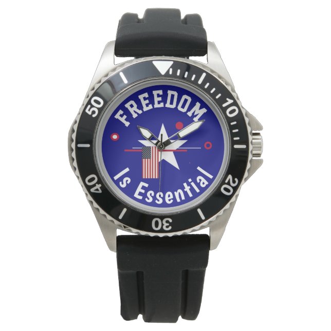 Freedom is essential  watch (Front)