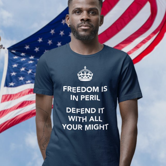 Freedom is in Peril Defend It With All Your Might T-Shirt (Creator Uploaded)