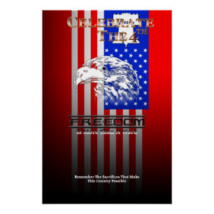 Freedom Is More Than A Word C4th Perfect Poster