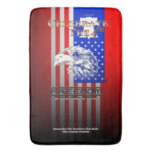 Freedom Is More Than A Word Liberty Bath Mat