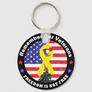 FREEDOM IS NOT FREE KEY RING