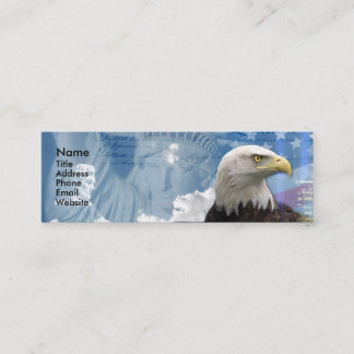 Freedom is Not Free Mini Business Card