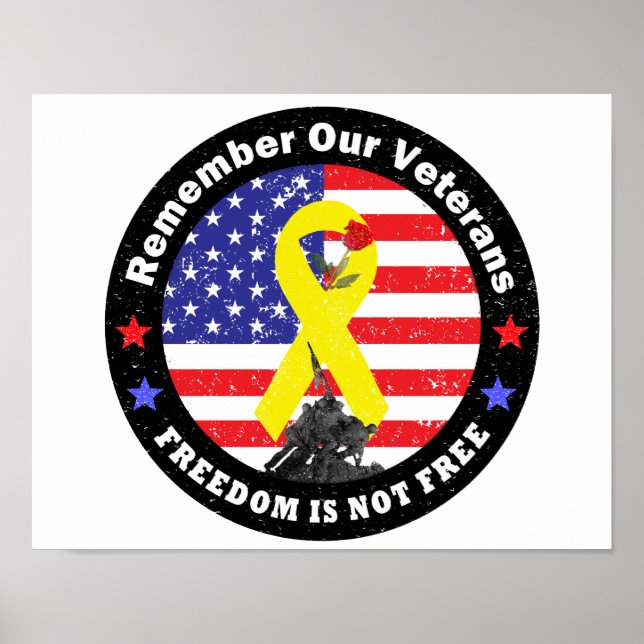 FREEDOM IS NOT FREE POSTER (Front)