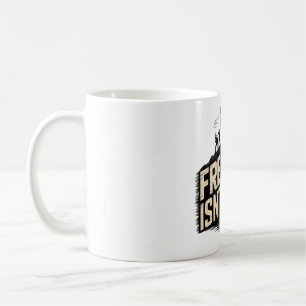 Freedom Isn’t Free Vintage Flag Design Coffee Mug