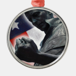 Freedom Isn't Free! Metal Ornament