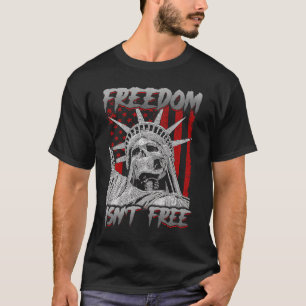 Freedom Isn't Free Patriotic Proud Veteran Americ T-Shirt