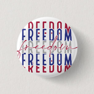 Freedom Kamala Harris 3 Cm Round Badge