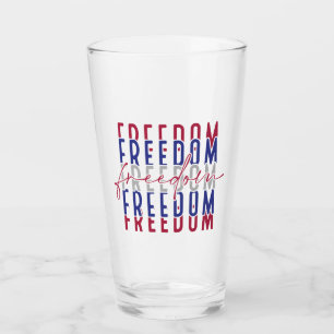 Freedom Kamala Harris Glass