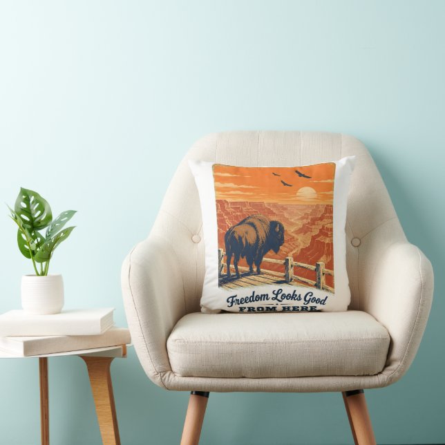 Freedom Looks Good Canyon Pillow (Chair)