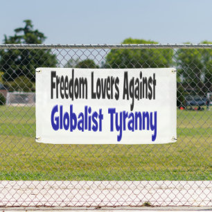 Freedom Lovers Against Globalist Tyranny Banner