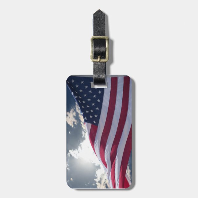 Freedom Luggage Tag (Front Vertical)