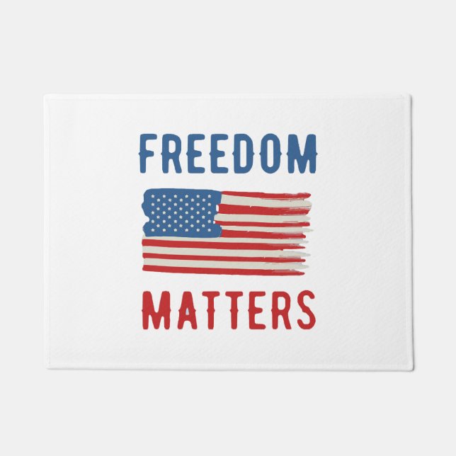 Freedom Matters Doormat (Front)
