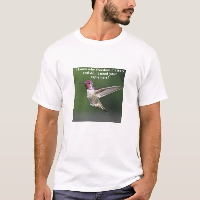 Freedom Matters (light) T-Shirt (Front)