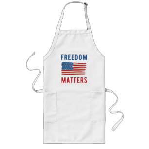 Freedom Matters Long Apron