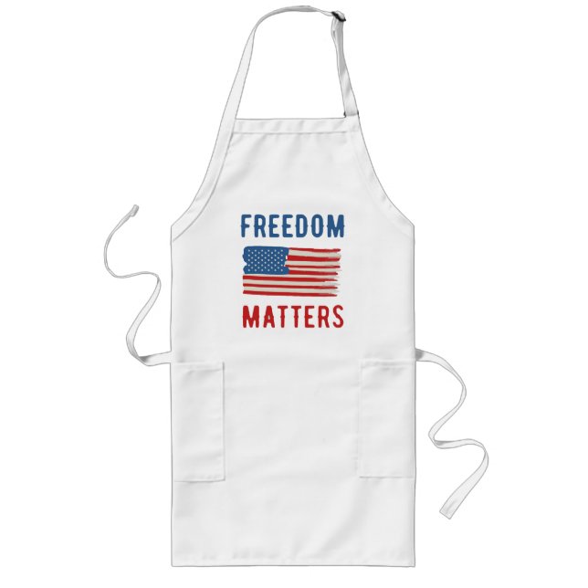 Freedom Matters Long Apron (Front)