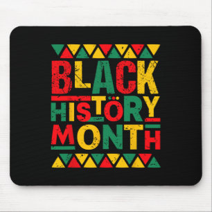 Freedom Melanin Black Proud African Black History Mouse Pad