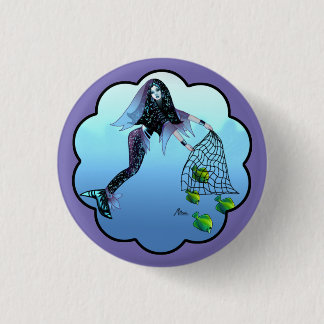 Freedom Mermaid Button