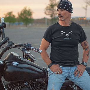 Freedom motorcycle t-shirt