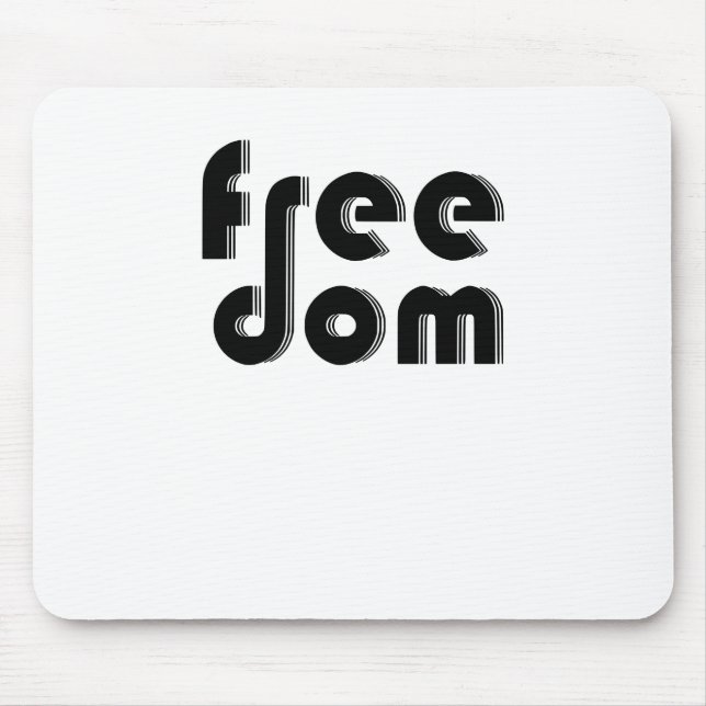 freedom mouse pad (Front)
