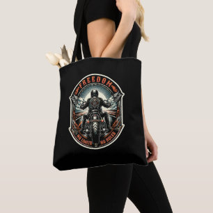 Freedom – No Limits, No Rules Tote Bag