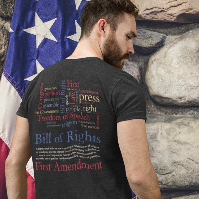 Freedom of Speech First Amendment Free Press T-Shirt (Creator Uploaded)