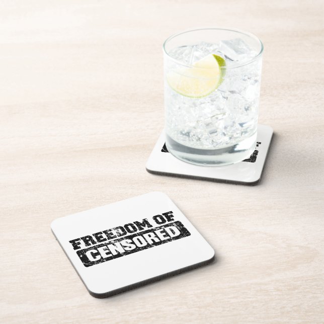 Freedom of Speech Maybe Not Exactly Coaster (Right Side)