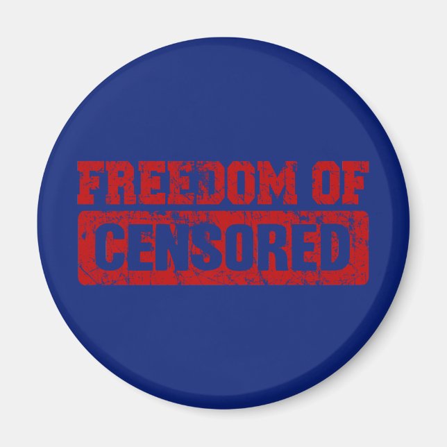 Freedom of Speech Maybe Not So Magnet (Front)