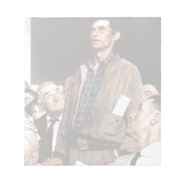 Freedom Of Speech Notepad (Front)