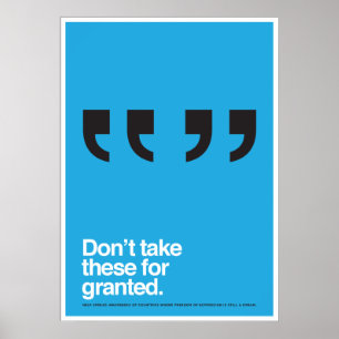 Freedom of Speech Poster