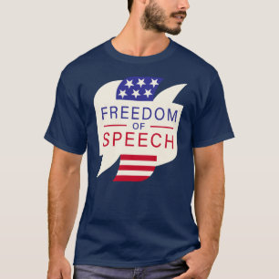 Freedom of Speech Stars and Stripes Shirt