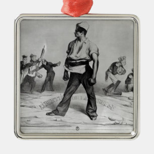 Freedom of the Press Metal Tree Decoration