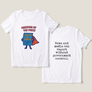 Freedom of the Press: Truth Is Power Tri-Blend Shirt