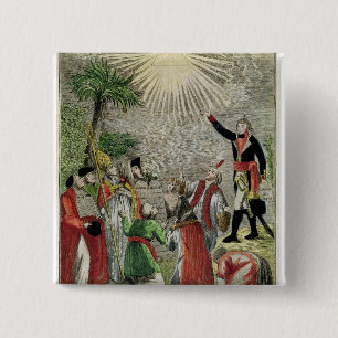 Freedom of Worship 15 Cm Square Badge