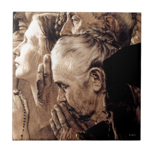 Freedom of Worship Ceramic Tile