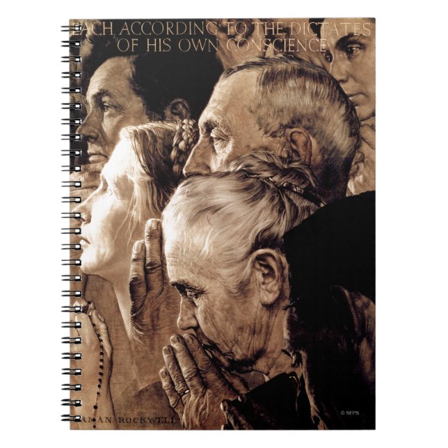 Freedom of Worship Notebook (Front)