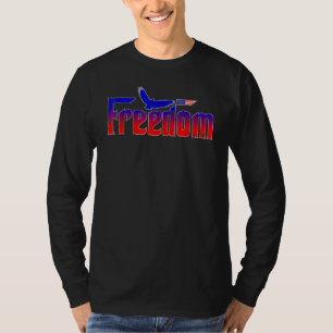 Freedom Over Everything Patriotic Flag For America T-Shirt