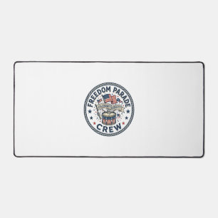 Freedom Parade Crew Patriotic Patriotic Parade Vin Desk Mat