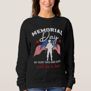 Freedom Patriotic Veteran USA Flag American Memori Sweatshirt