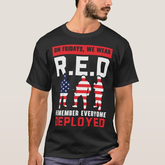 Freedom Patriotic Veteran USA Flag American Memori T-Shirt (Front)